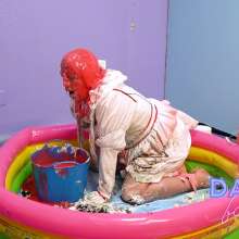 Darla DeVour: Darla Clowns Around and Cums 10 Times at Messy B-day Party