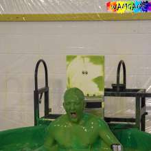 WamtasticUK: Freddie in Boxers Searching for Clothes in Gunge Dunk