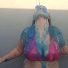 Darkabyss445: Getting Gunged in My Bikini