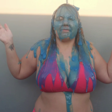 Darkabyss445: Getting Gunged in My Bikini