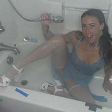 Jayce: Home Alone with New Lingerie, Stockings, Heels and Shower!  4k!