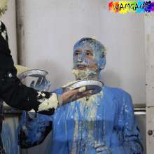 WamtasticUK: James and Nathan Watch Your Step Pies and Gunge Tank