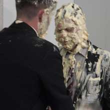 WamtasticUK: James and Nathan Watch Your Step Pies and Gunge Tank