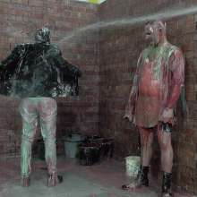 WamtasticUK: Julien and Pete Visit Santa--trashed in Gunge and Pies