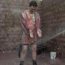 WamtasticUK: Julien and Pete Visit Santa--trashed in Gunge and Pies