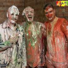 WamtasticUK: Julien and Pete Visit Santa--trashed in Gunge and Pies