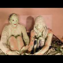 RevSlymsford: Kaydens and Morrgan Slimed In Zip Up Sweaters
