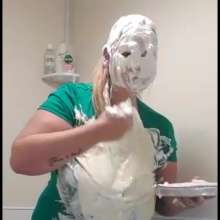 TheGungeZone: Messy Miss Jones Gets Covered in Food
