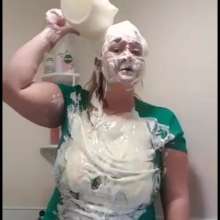 TheGungeZone: Messy Miss Jones Gets Covered in Food
