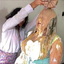 RevSlymsford: Messy Office: Myra's Humiliating and Embarrassing Trashing