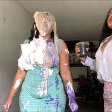 RevSlymsford: Messy Office: Myra's Humiliating and Embarrassing Trashing