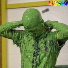WamtasticUK: MessySte in Boxers Searching for Clothes in Gunge Dunk