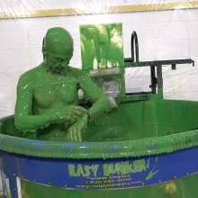 WamtasticUK: MessySte in Boxers Searching for Clothes in Gunge Dunk