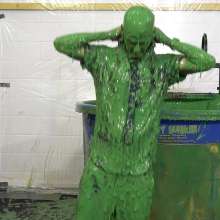 WamtasticUK: MessySte in Boxers Searching for Clothes in Gunge Dunk