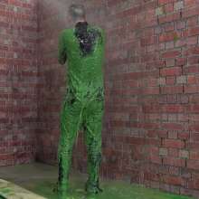 WamtasticUK: MessySte in Boxers Searching for Clothes in Gunge Dunk