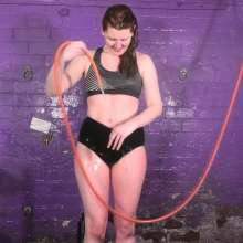 DungeonMasterOne: Miss Abigail Explains: Red Adidas Tracksuit