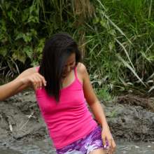 dlodoski: Nina, Mud Glam in the Rice Paddy--Photos