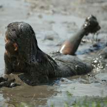dlodoski: Nina, Mud Glam in the Rice Paddy--Photos