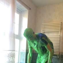 wamlad999: Multi Coloured Gunging