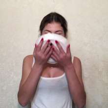 Top Messy Girls: Pretty Girl Pie in the Face!