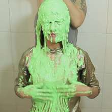 lovingmessy4you: Priscila Got Green Slime over Her