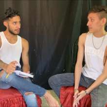 RevSlymsford: Rafa Initiates Naked Newbie Sebastian