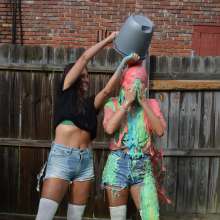 FunFilled Photography: Caprice gets pied by Amy!