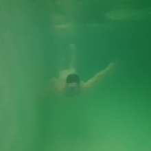 Wet Live Team: Ruslan Incredible Underwater Pool Adventures White Outfit