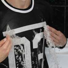 Wet Live Team: Ruslan Was Completely Covered in Foam!  Hot Topless