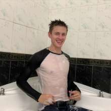 Wet Live Team: Ruslan Was Completely Covered in Foam!  Hot Topless