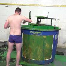 WamtasticUK: Steven in Boxers Finding Clothes in Gunge Dunk