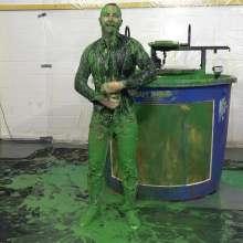 WamtasticUK: Steven in Boxers Finding Clothes in Gunge Dunk