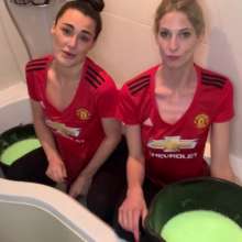 TheGungeZone: Tanya and Rebecca's Messy Football Forfeit