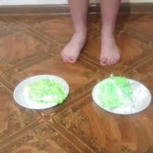 Top Messy Girls: Trample Big Pies with Toes