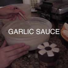lovingmessy4you: Tuna Sauce, Tomatoes Pizza and Garlic Sauce over the Head