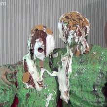 Anglefan: April and Ken get green slimed for Christmas!