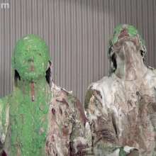 Anglefan: April and Ken get green slimed for Christmas!