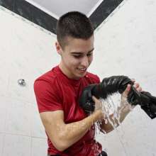 Wet Live Team: Water Workout in the Water-filled Jacuzzi by Danio