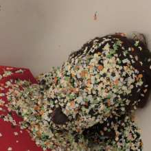 Pure Paint: Black Syrup and Confetti