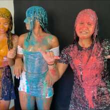 RevSlymsford: Brenda, Justine and Glory Play Slime 'Lowest Card Loses'