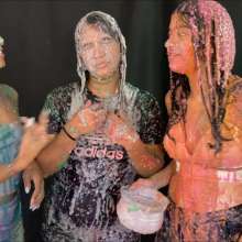 RevSlymsford: Brenda, Justine and Glory Play Slime 'Lowest Card Loses'