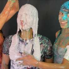 RevSlymsford: Brenda, Justine and Glory Play Slime 'Lowest Card Loses'