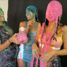 RevSlymsford: Brenda, Justine and Glory Play Slime 'Lowest Card Loses'