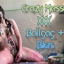 VioletVixen: Crazy Messy XXX Ballgag + Bikini