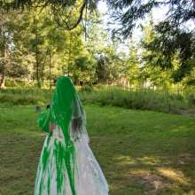 JD and Messy Andi: A Sploshing Wedding!