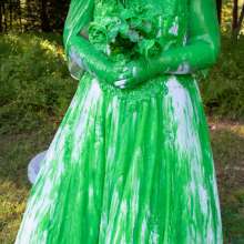 JD and Messy Andi: A Sploshing Wedding!
