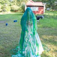JD and Messy Andi: A Sploshing Wedding!