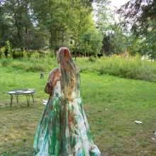JD and Messy Andi: A Sploshing Wedding!