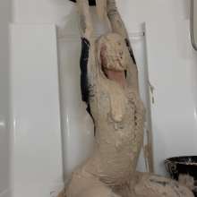 Pairofpies: Dumping Mud Buckets on My Leather Catsuit