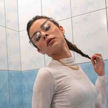 Your Wet Cat: I got overexcited from the pearl bath and cum in my panties